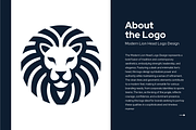 Modern Lion Head Logo Design, a Branding & Logo Template by Brand_Hero (Thumbnail 2 of 5)