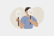 Mental Illness Illustration, an Object Graphic by Jump Studio (Thumbnail 7 of 12)