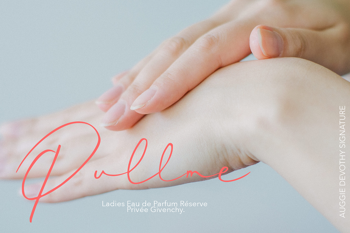 Auggie Devothy Signature, a Script Font by madeDeduk (Photo 6 of 15)