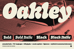 Oakley Typeface