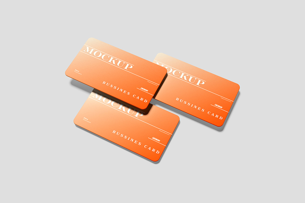 Business Card Mockup, an Advertising Mockup by Pikachudesign (Photo 2 of 5)