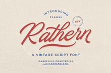 Rathern Vintage Script