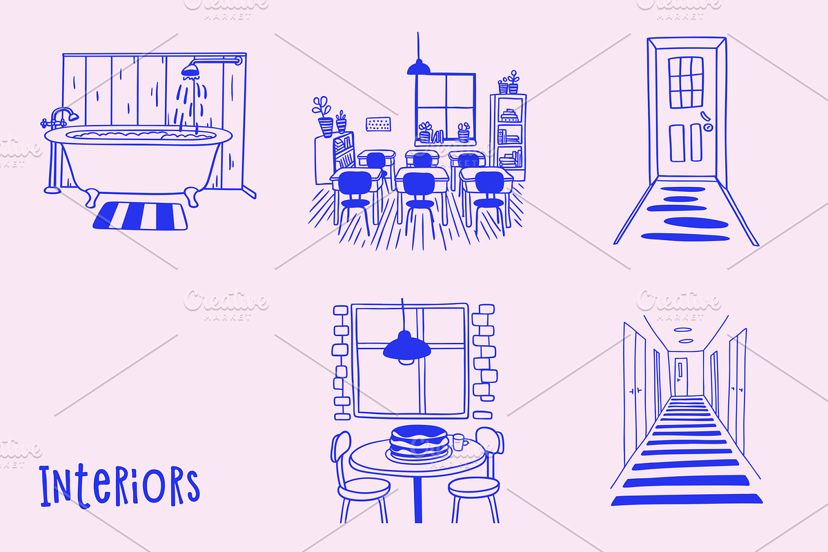 1001 Cute Doodles Bundle, an Object Illustration by Danil Polshin (Photo 36 of 65)
