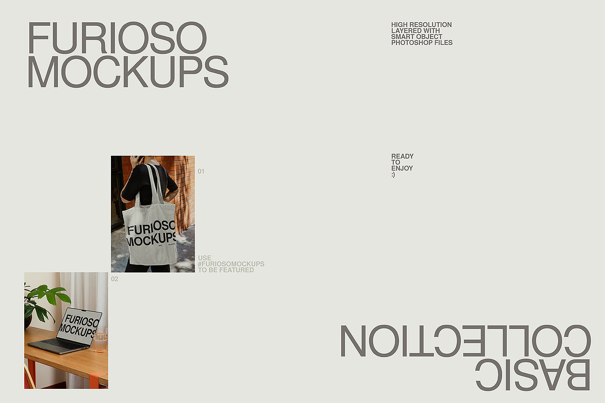 Tote Bag Mockup Bundle – 6 PSD, a Packaging Mockup by FURIOSO mockups (Photo 15 of 15)
