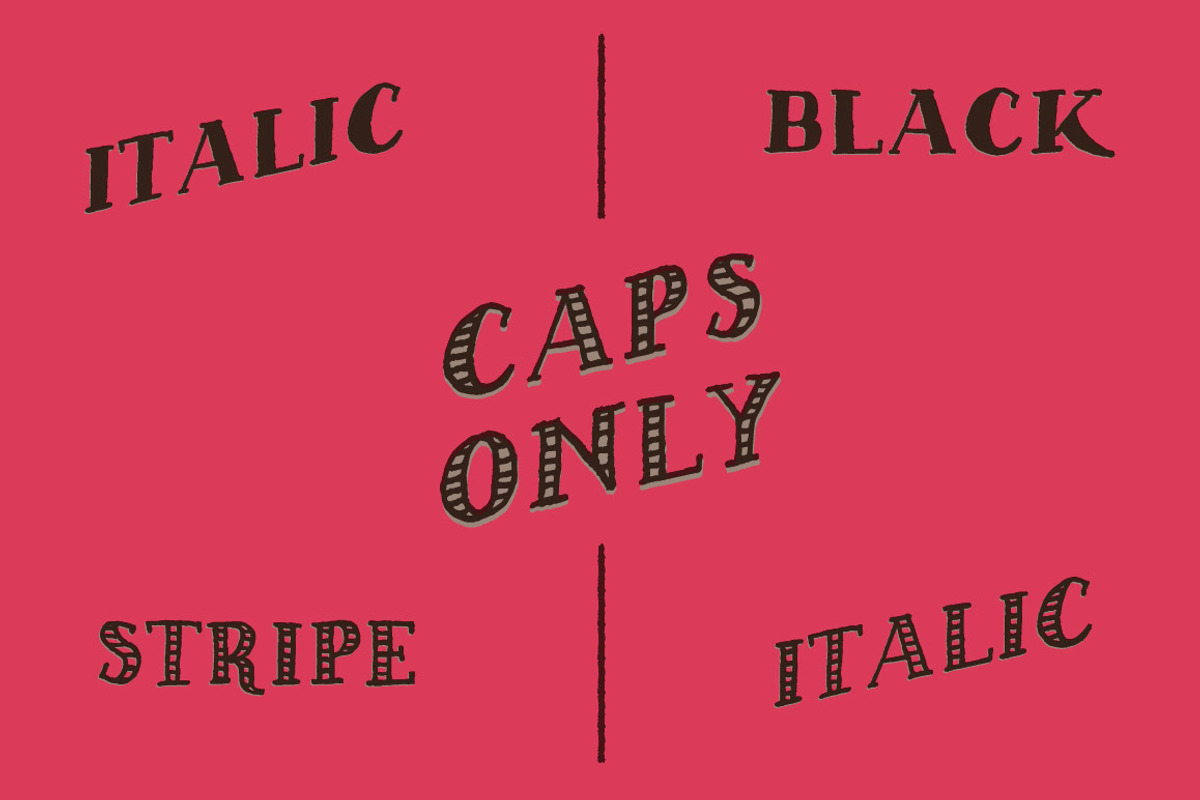 BrewBear, a Font by Pan Cabaj (Photo 7 of 7)