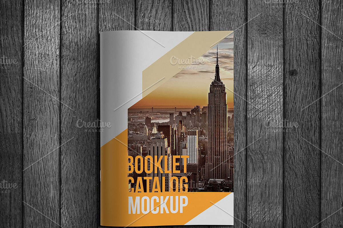 Booklet Catalog Mockup, a Mockup by Vectogravic Design (Photo 2 of 17)