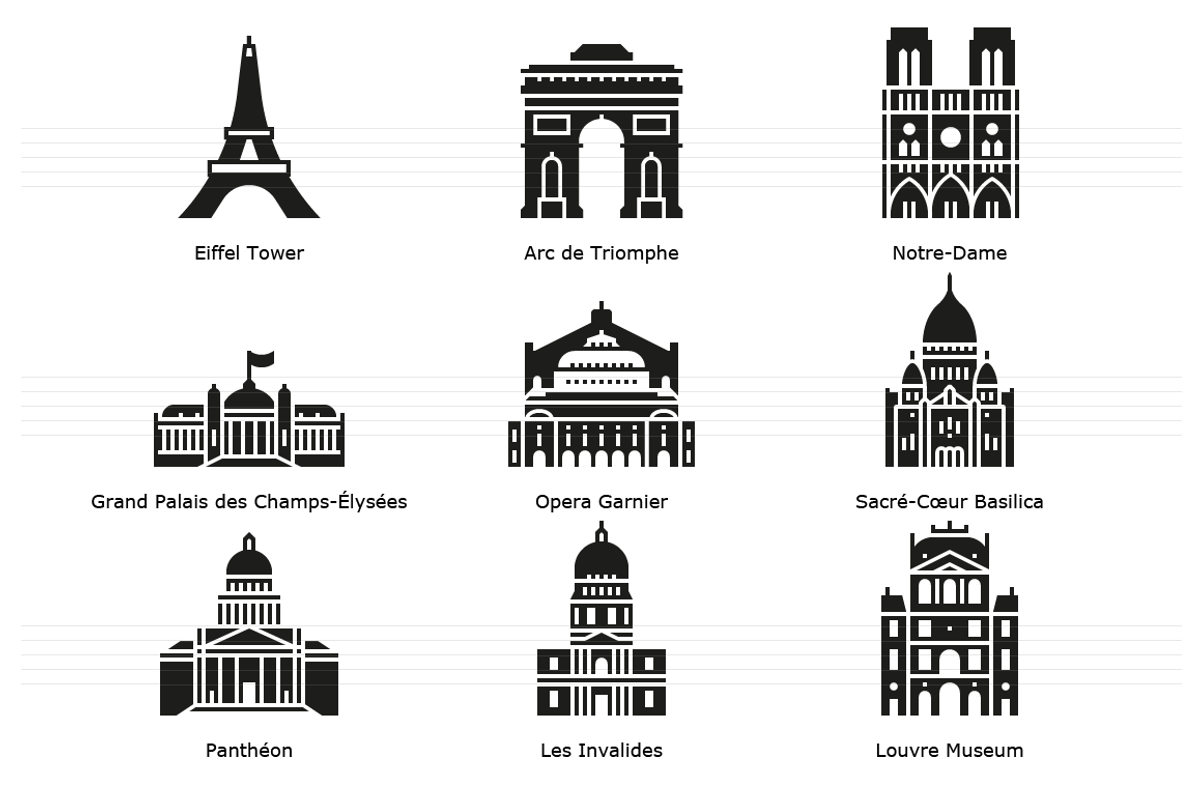 Landmarks of France - Paris, an Icon by Jozsef Balazs-Hegedus (Photo 3 of 6)