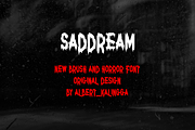 Saddream Font, a Blackletter Font by albert_kalingga (Thumbnail 3 of 5)