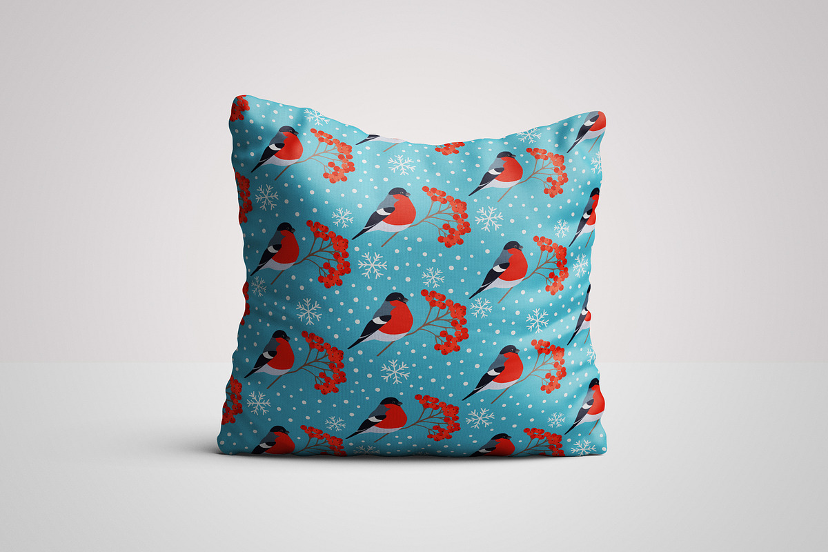 Winter Seamless Pattern, a Pattern Graphic by mejorana (Photo 3 of 3)