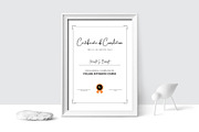 Editable Canva Certificate Template, a Stationery Template by Amit Debnath (Thumbnail 2 of 6)