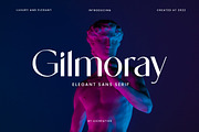 Gilmoray Elegant Sans Serif Font, a Sans Serif Font by UICreative (Thumbnail 1 of 12)