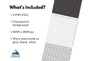 3 Wavy Watermark Grid Overlays, a Pattern Graphic by NorthWindPixels (Thumbnail 3 of 5)