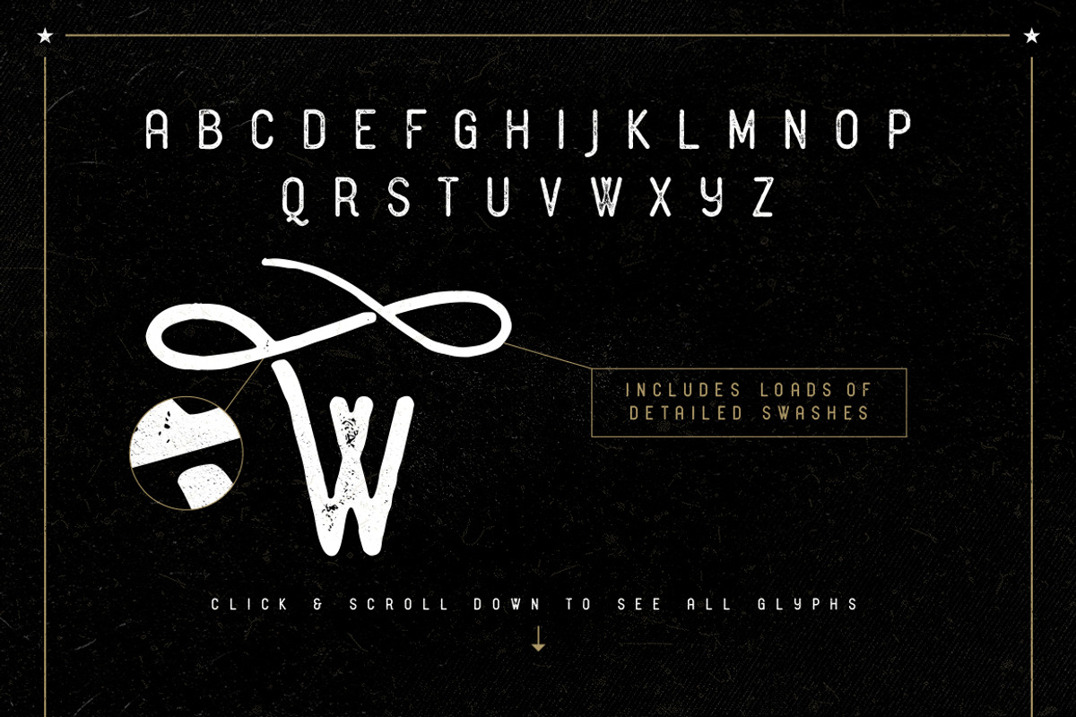 Alehouse Combo Font preview 3