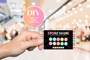 Pastel Neon Loyalty Card, a Card Template by SunshineStudioBoutique (Thumbnail 7 of 9)