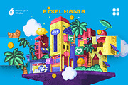 Multi App Pixel Mania Brushes, a Brush Add-On by brushapes.com (Thumbnail 6 of 9)