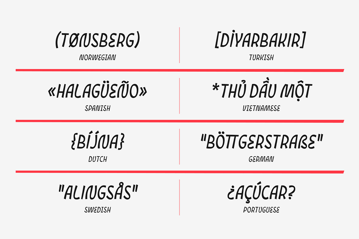 Cumbre | Slanted Wavy Display Font, a Sans Serif Font by Antipixel Type Studio (Photo 15 of 16)
