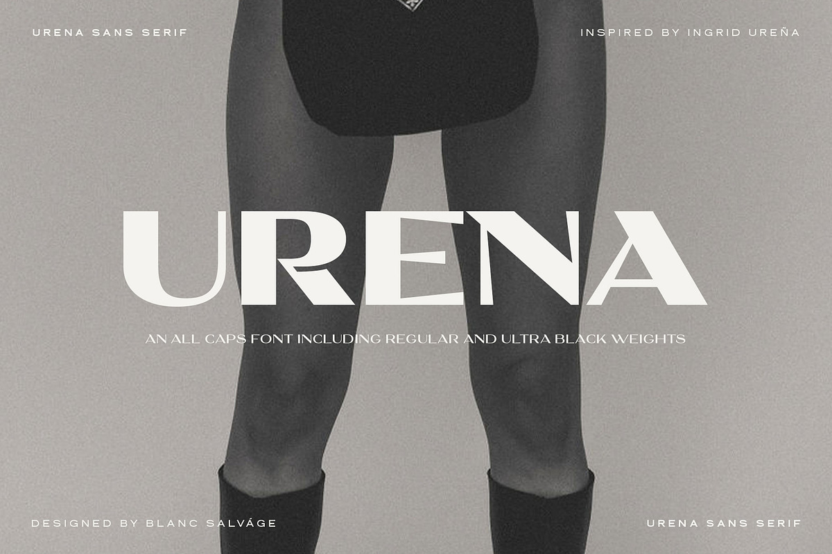 Urena Ultra Wide Sans Serif, a Sans Serif Font by Blanc Salváge (Photo 1 of 13)