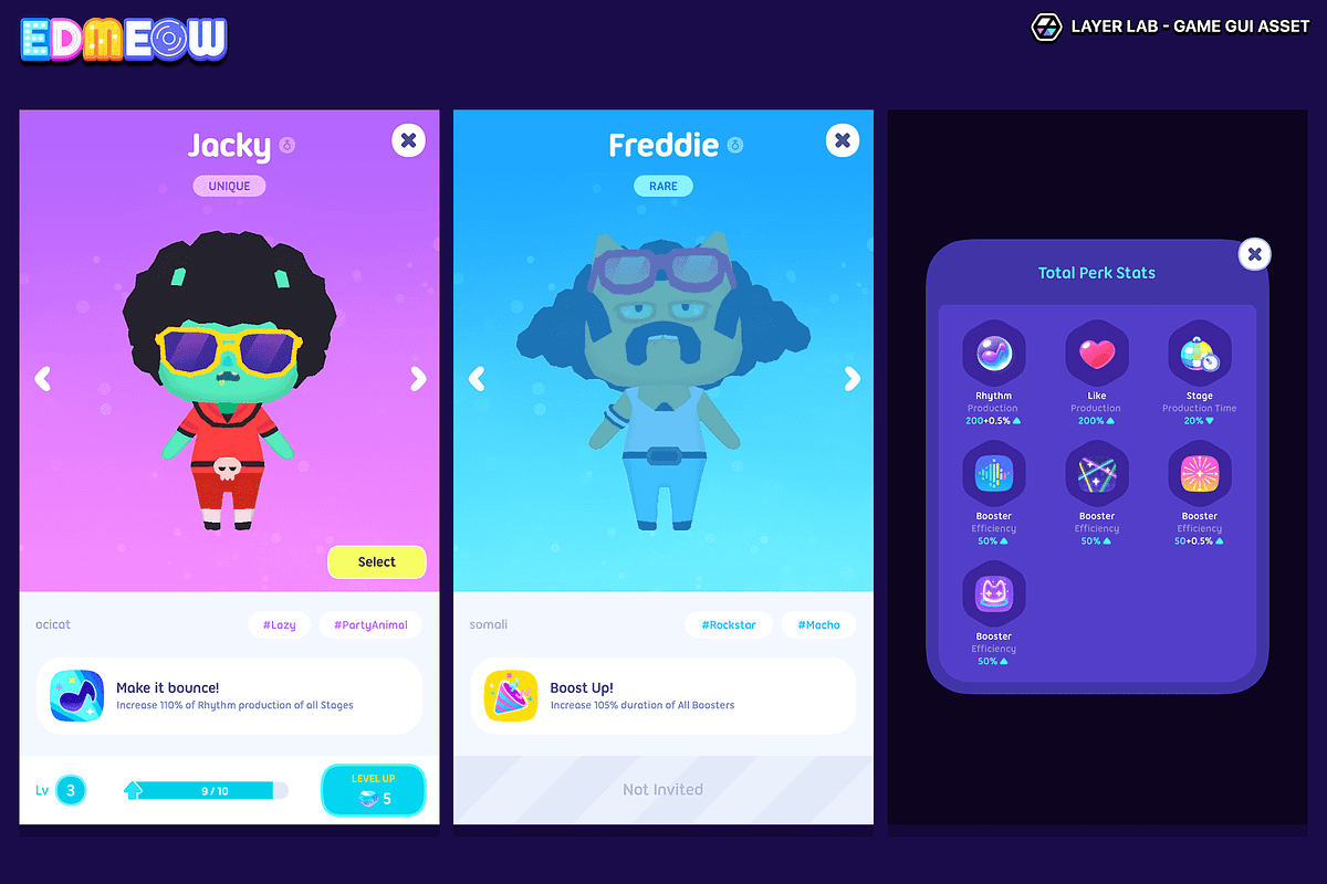 GUI - Neon2, an UI Kit Template by LAYERLAB (Photo 18 of 34)