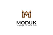 Moduk Abstract Letter M Logo, a Branding & Logo Template by Tovarkovdesign (Thumbnail 1 of 6)