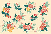 Retro Christmas Joy Assets, a Decorative Illustration by Papatongartist (Thumbnail 4 of 9)