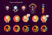 Spooky Rainbow Collection, a Pattern Graphic by Zim Varezhkin (Thumbnail 2 of 7)