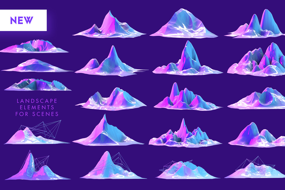 Purple Space - HUGE UPDATE +160files, a Presentation Template by KAT (Photo 3 of 16)