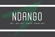 NDANGO FONT, a Sans Serif Font by gagego (Thumbnail 2 of 4)
