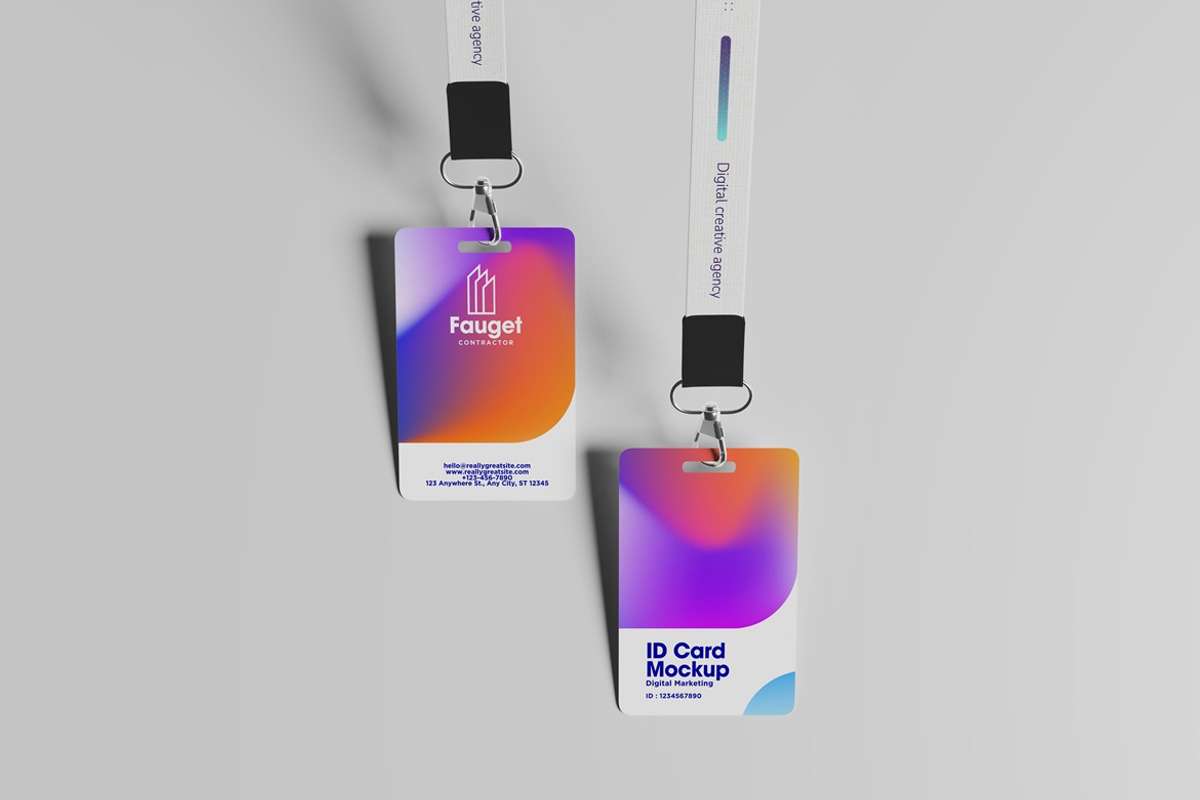 ID Card Mockup, a Product Mockup by PixelPiknik (Photo 3 of 8)