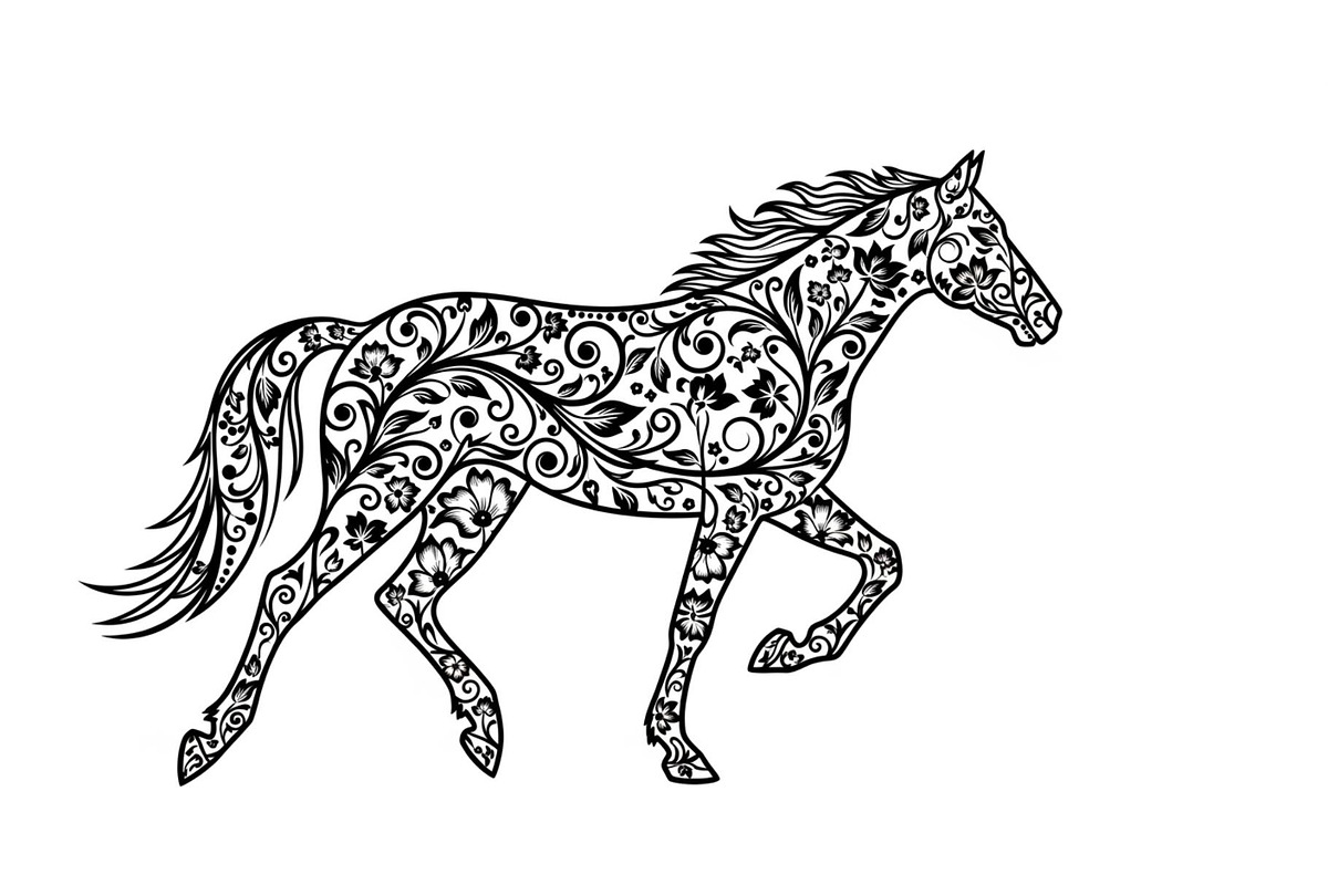 Running Horse Silhouette SVG Bundle, an Illustration by Creativeshirt (Photo 2 of 31)