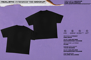 Oversize Tee Mockup