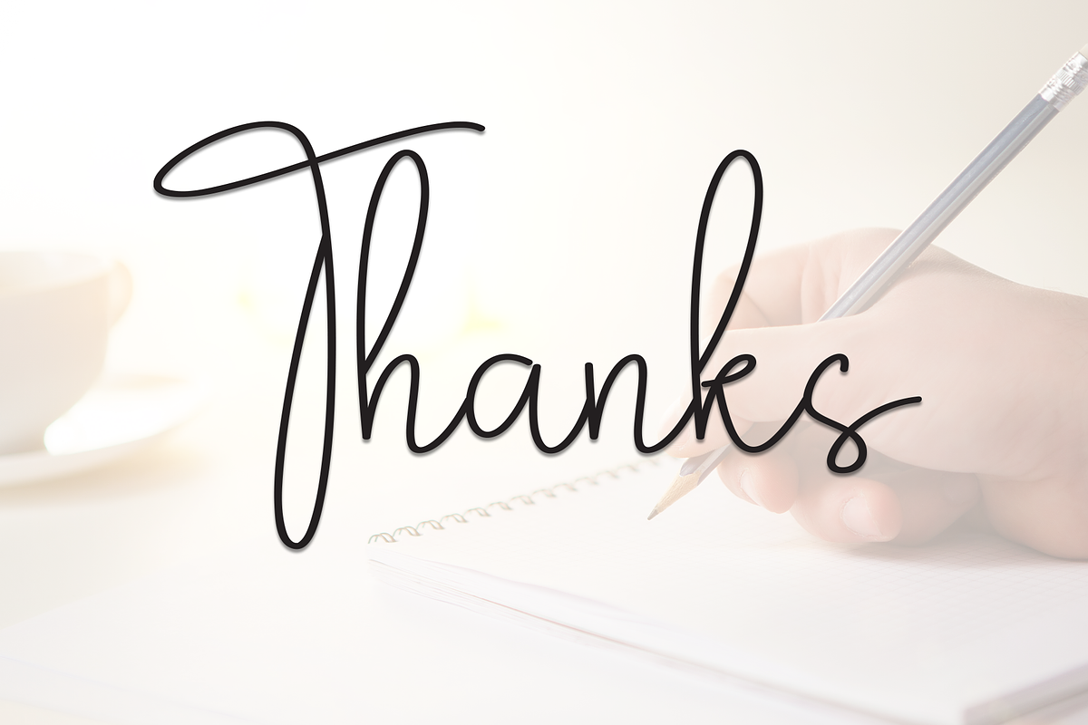 Angela Signature | Script Font, a Handwritten Font by Scratchones (Photo 9 of 9)