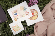 Picnic Time - Illustrations Set, a Food Illustration by Julia M. Watercolor (Thumbnail 4 of 16)