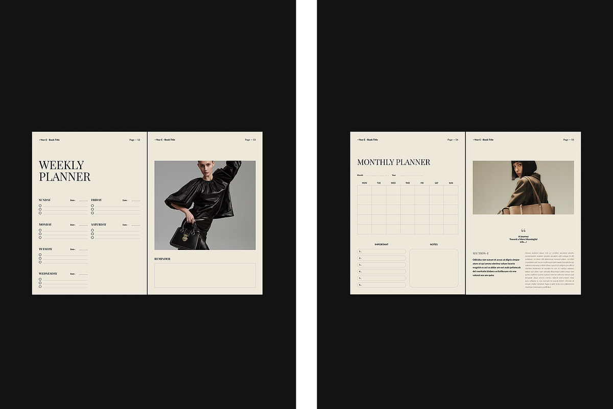Digital E-Book Design Template, a Magazine Template by TemplateFolio-Shop (Photo 21 of 28)