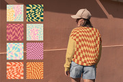 Groovy Trippy Grid Patterns, a Pattern Graphic by Michiru13 (Thumbnail 14 of 23)