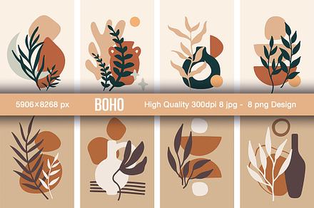 Modern Boho Abstract Collection