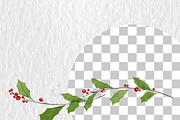 Watercolor Christmass Wreath clipart, a Decorative Illustration by Oleksandra Illustrates (Thumbnail 4 of 10)