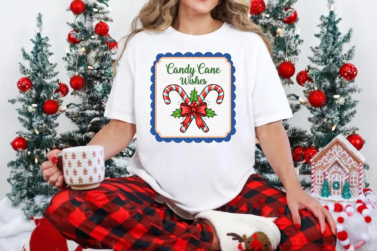 Christmas Candy Cane  PNG, an Illustration by CreationArt (Photo 3 of 4)
