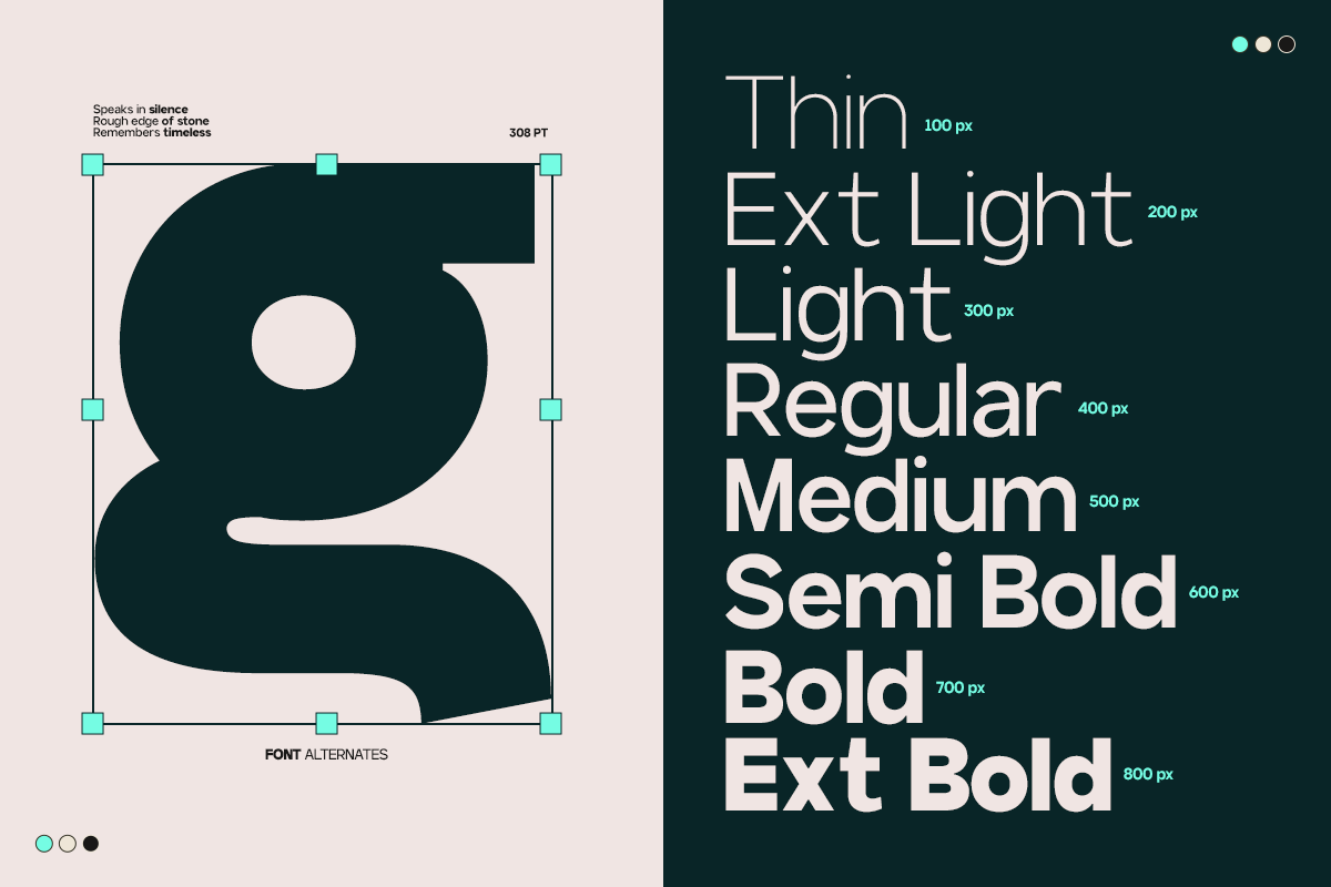 GC Protage – Pure Modern Clarity, a Sans Serif Font by Glyphonic (Photo 2 of 15)