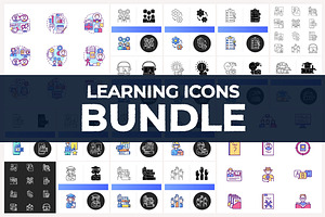 Learning Icons Bundle