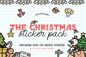 The Christmas Stickers Pack