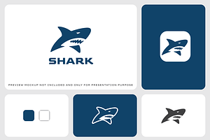 Shark Head Logo Design Template, a Branding & Logo Template by yopie