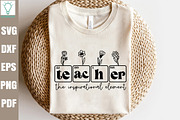 Boho Teacher SVG Bundle, Teacher SVG, a Graphic by Designer302 (Thumbnail 16 of 17)