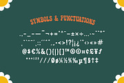 Dosky - Groovy Typeface, a Sans Serif Font by takoliko (Thumbnail 9 of 11)