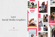 Love Pack, a Social Media Template by Social Corner Graphics (Thumbnail 2 of 8)