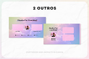 YouTube Branding Kit For Canva, a Social Media Template by OniriqveDesigns (Thumbnail 5 of 10)