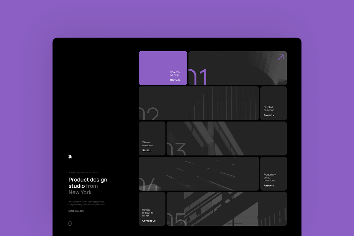 Penna - Creative Portfolio Framer, a Landing Page Template by CocoBasicThemes (Photo 1 of 4)