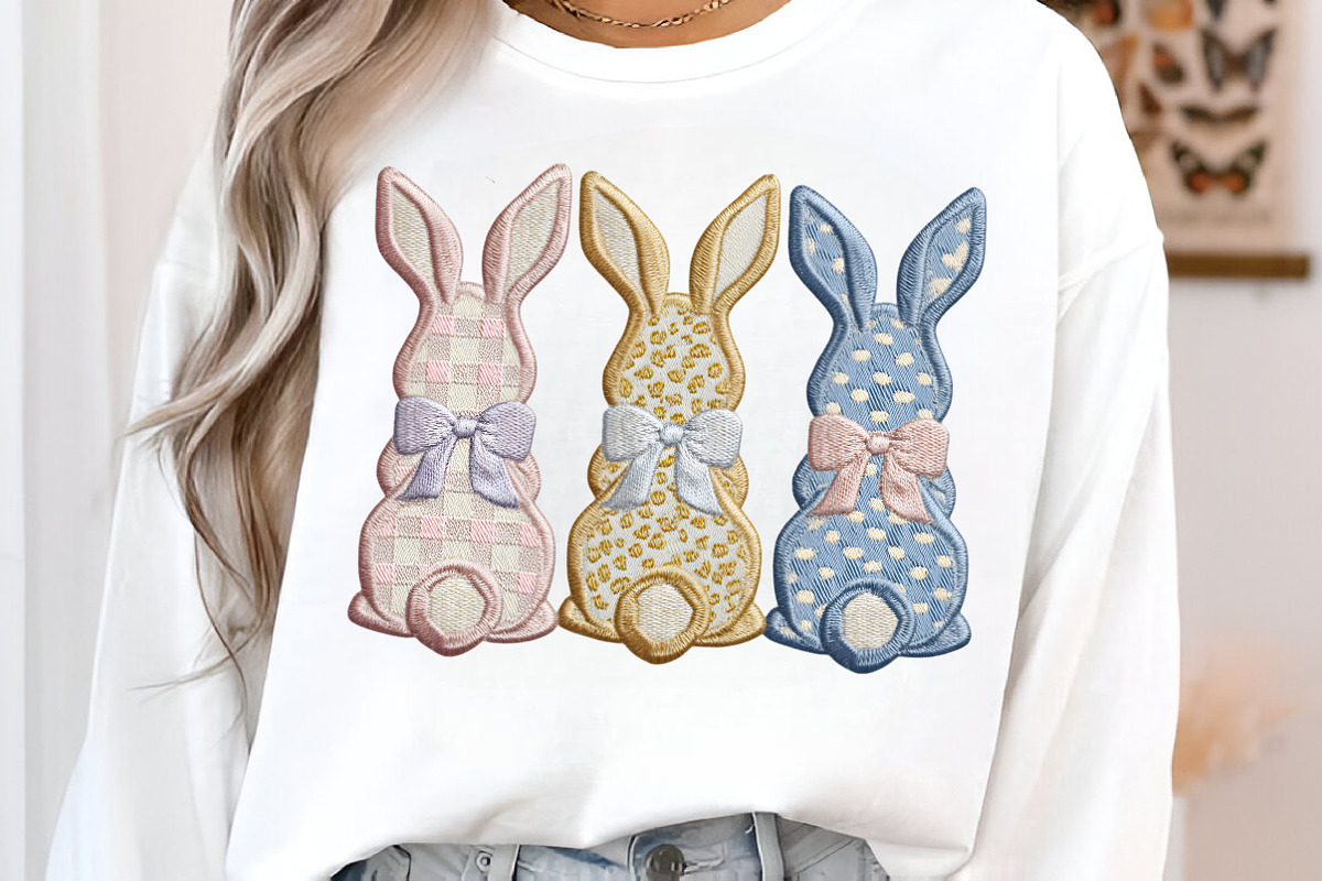 Patchwork Easter Png Yarn Easter Bun, an Illustration by SinaCreation (Photo 5 of 7)