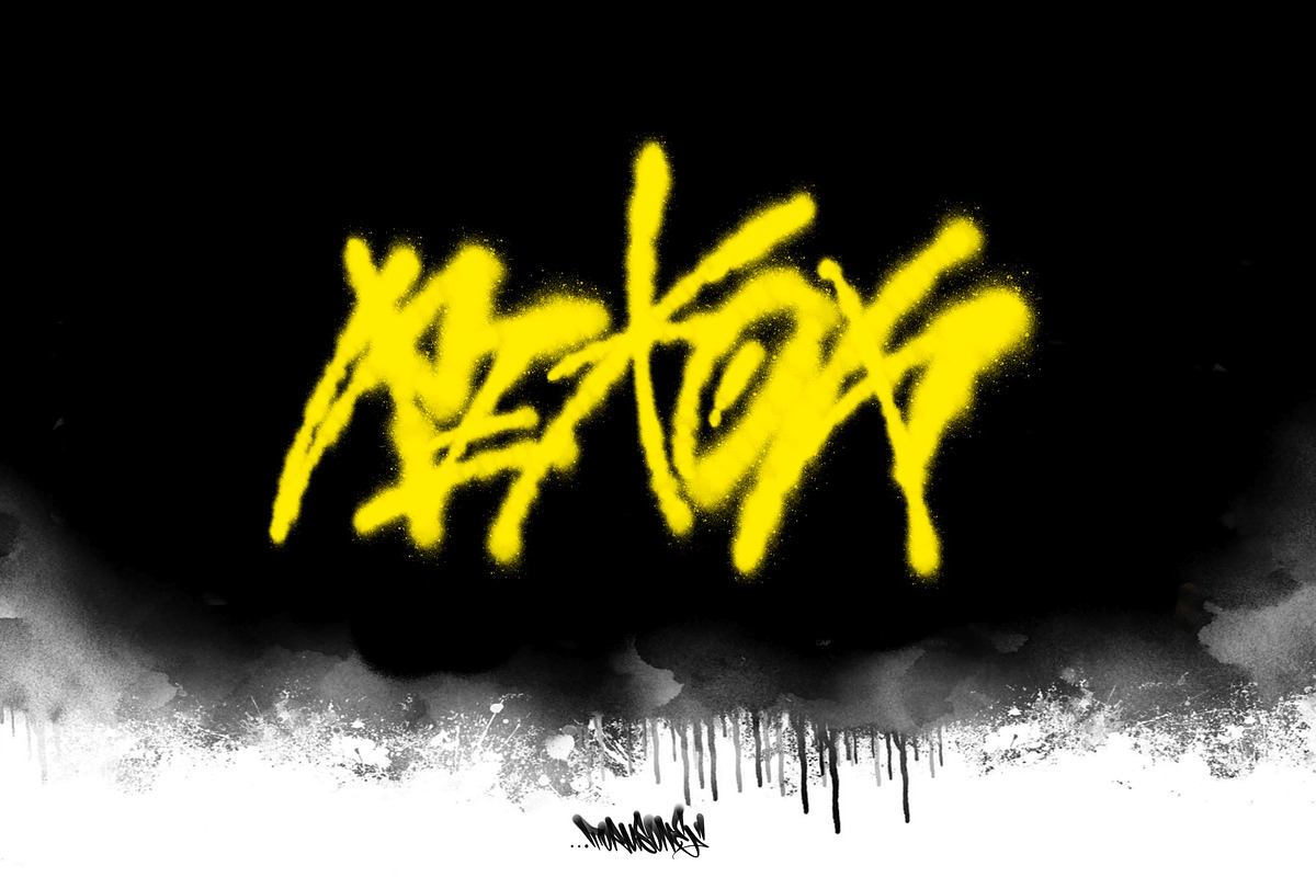 Graffiti Brush Pack For Photoshop, a Brushes & More by Torus1 (Photo 7 of 16)