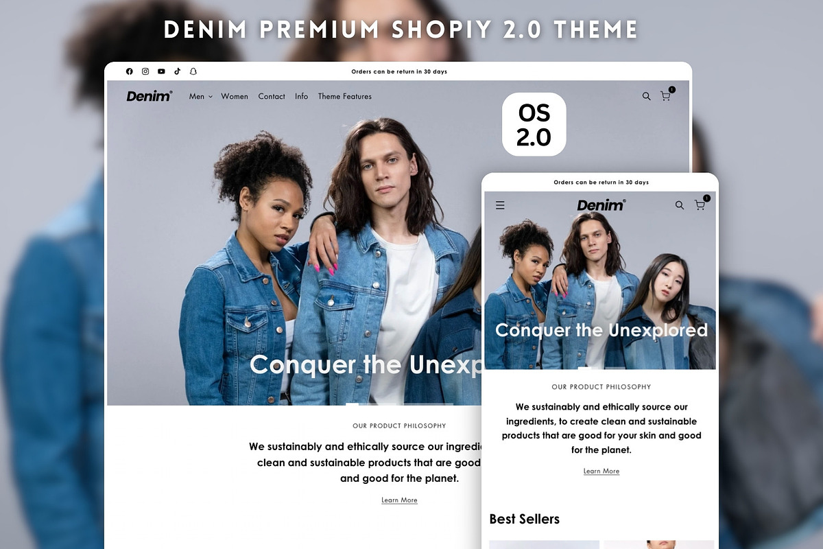 Denim Shopify Theme, a Shopify Template by Lumin Lab (Photo 2 of 9)