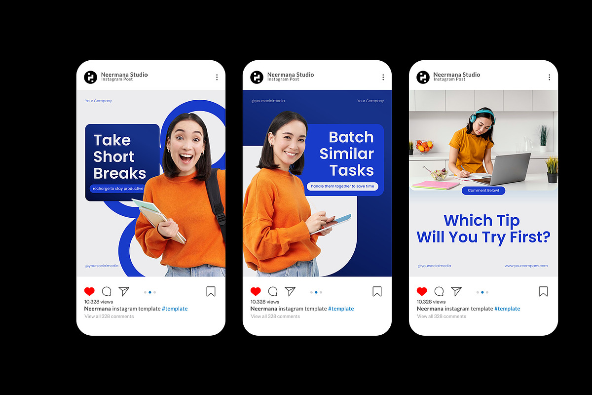 Productivity Instagram Carousel preview 4